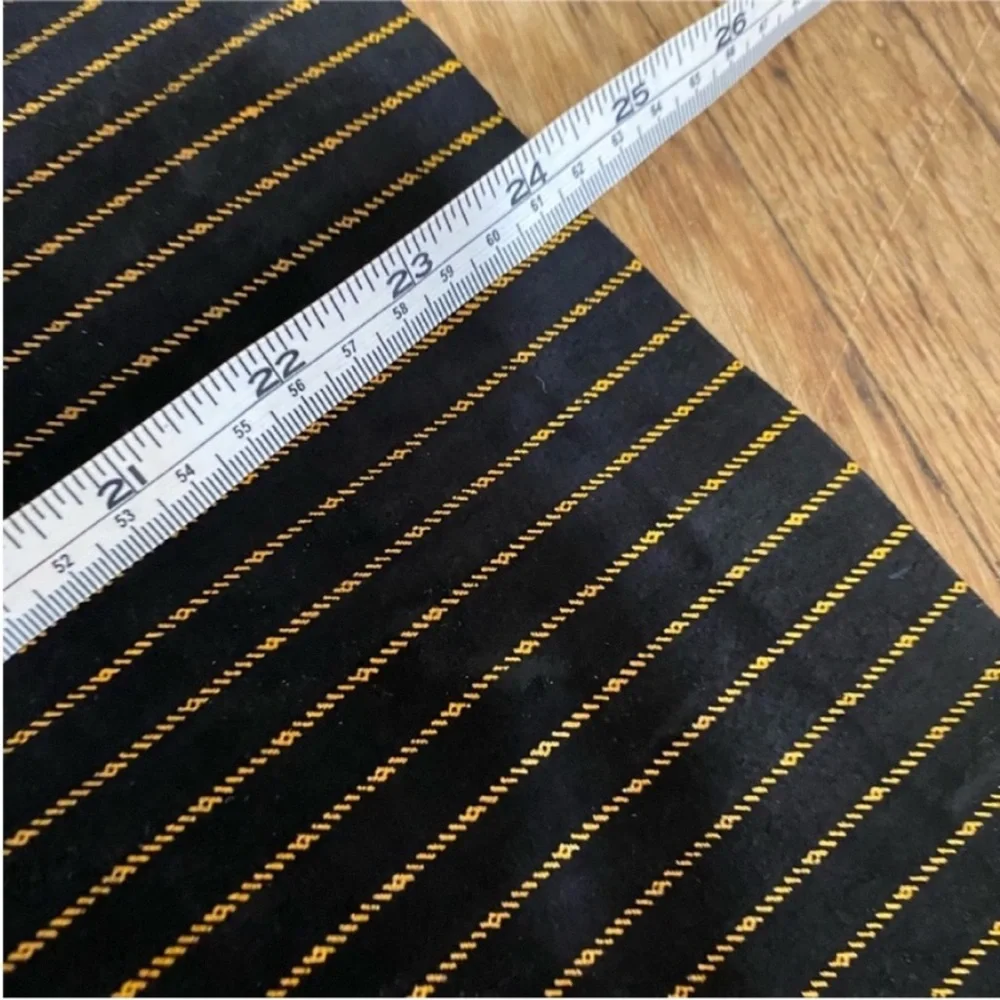 Vintage Suede Pencil Skirt vintage pencil skirt 1970s pinstripe pencil skirt - Picture 10 of 11